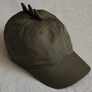 EUC Baby Gap Dino Hat Olive Green Color Size S/M